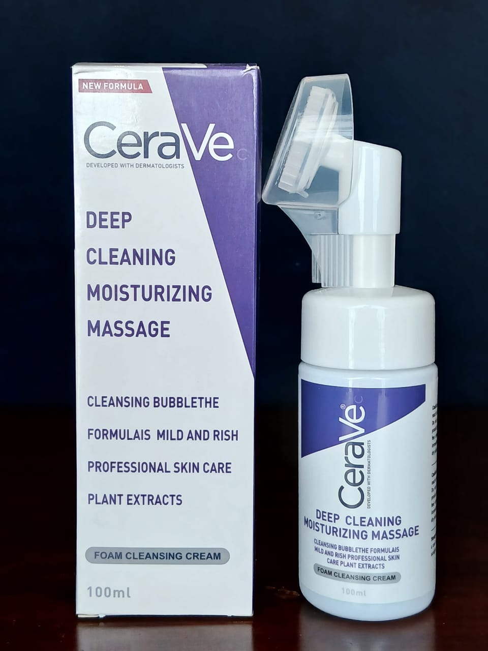 65fe66ea7d0e630b2f66d2f04dc2c0d9 CeraVe Deep Cleaning Moisturizing Massage Foam Cleansing Cream – Mild Hydrating Cleanser for Radiant, Fresh & Comfortabl - Image 4
