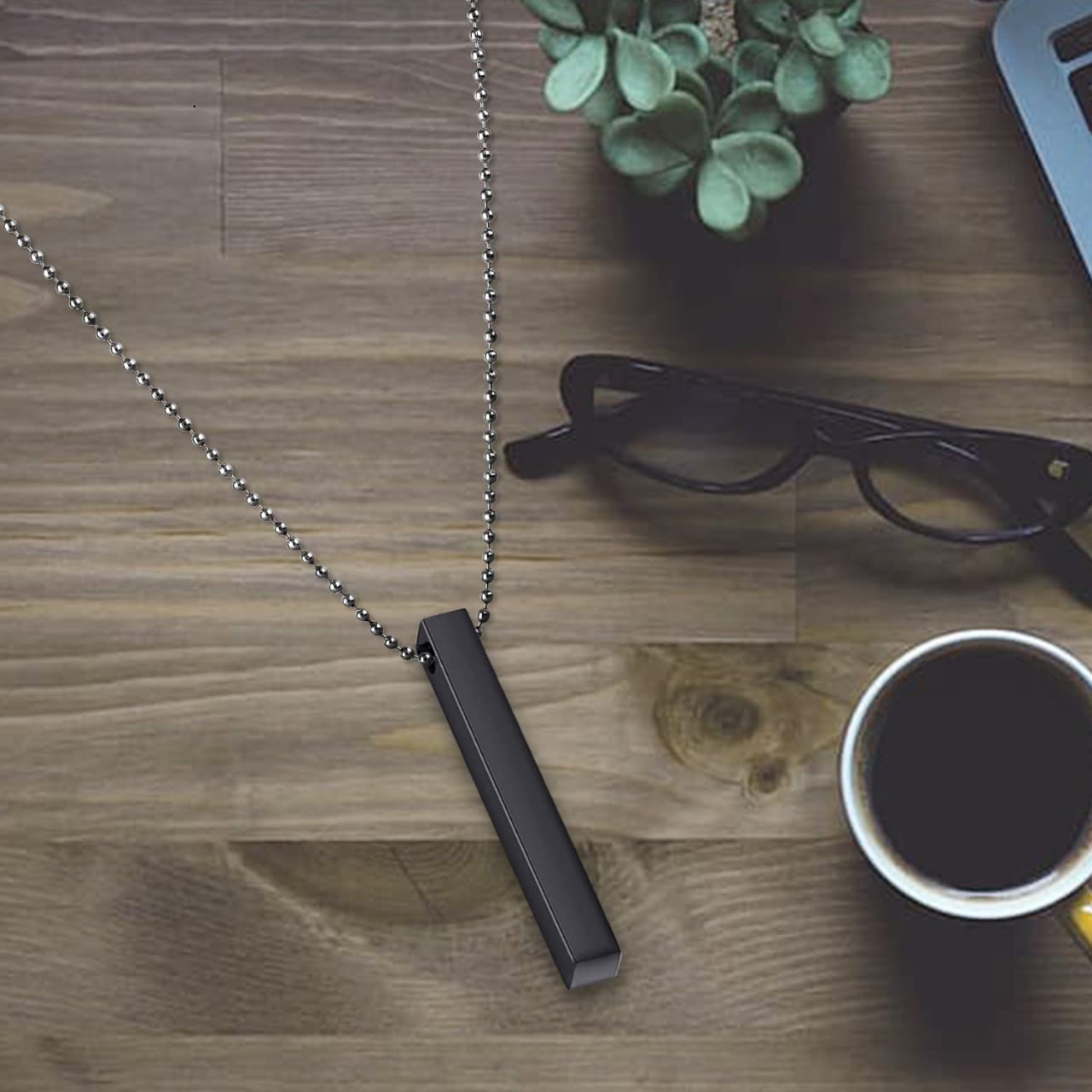 vertical bar Necklace Locket Chain for boys girls neck chain for men with locket Men`s Jeweler Pendant for men Stylish d