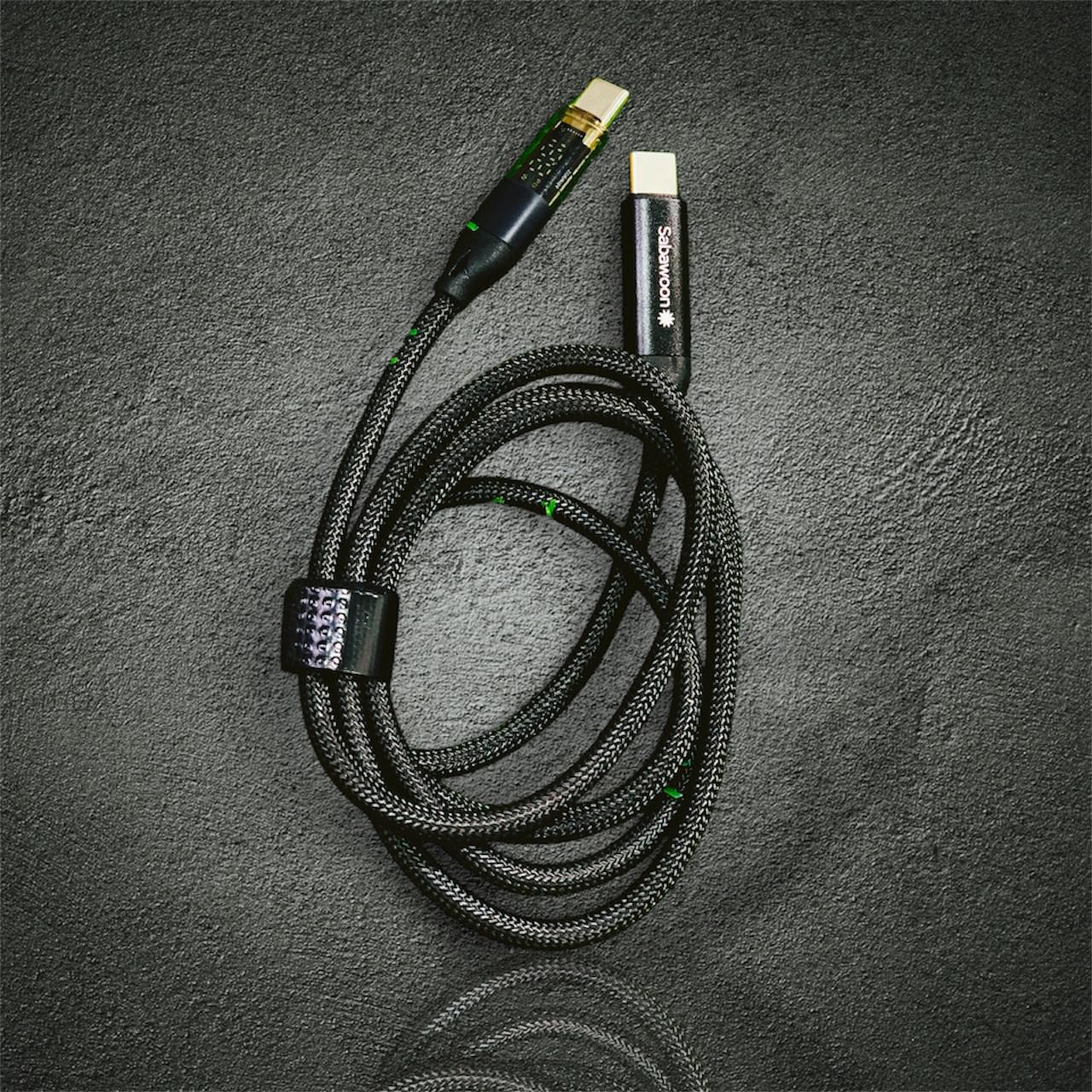 67b9660901642ef72f6598ab4d25e8f7 Sabawoon Type-C to Type-C 120W Fast Charging Cable – Ultra-Durable, Super-Speed Power Delivery - Image 5