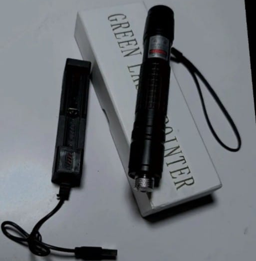 6818fa1d13d19d8527a9bc23b9dec3c7 Green Laser Light Aluminum Alloy Body Black Color Two Mode Lighting Star Light Or Single Beam Durable Quality Reliable U - Image 3