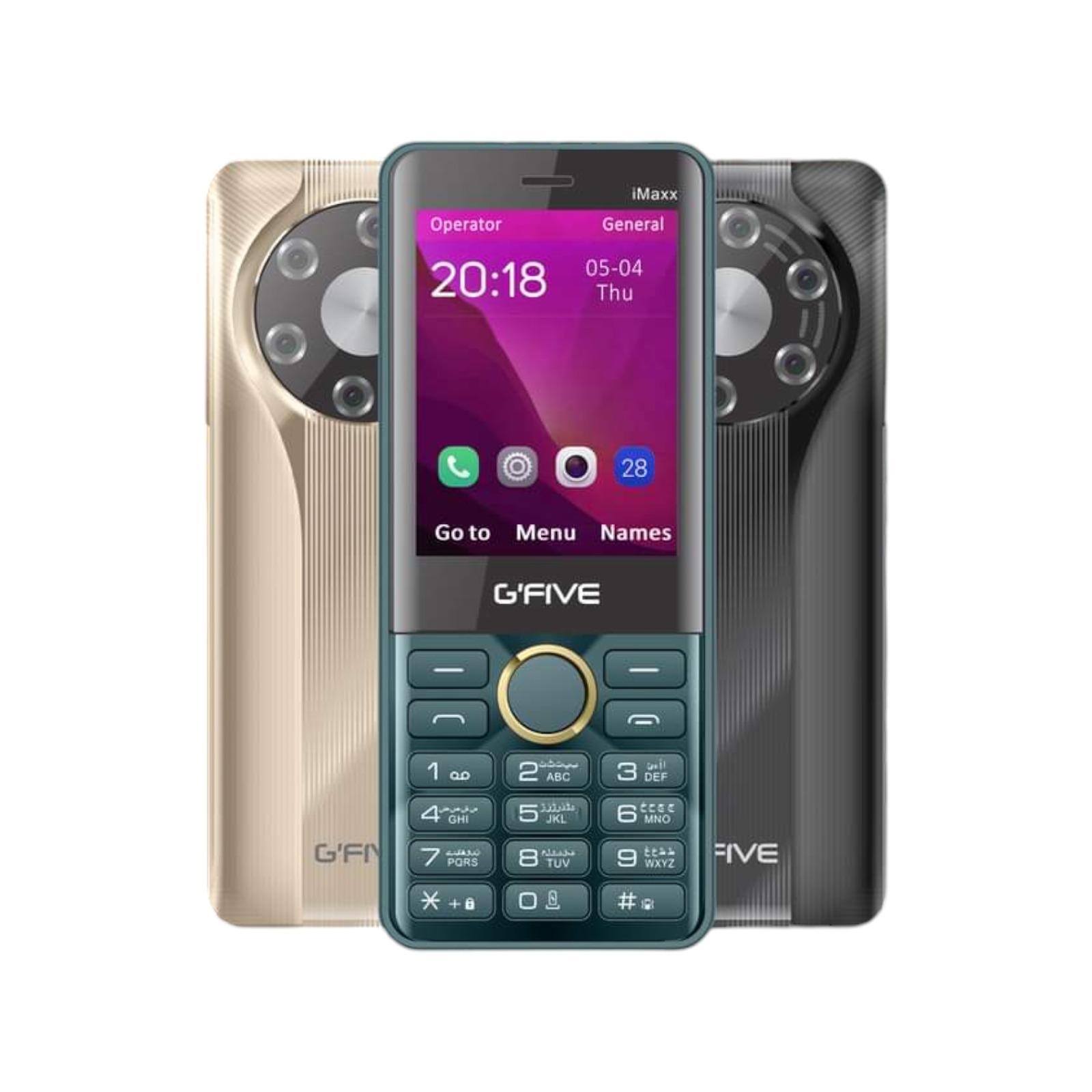 688ca63a73ad5a5d353b7f1ae874d498 GFive IMAX 2.8 Inch LCD PTA Approved Mobile With 3500mAh Battery Dual SIM Smart Camera Bluetooth And Type C Charging (Ra - Image 2