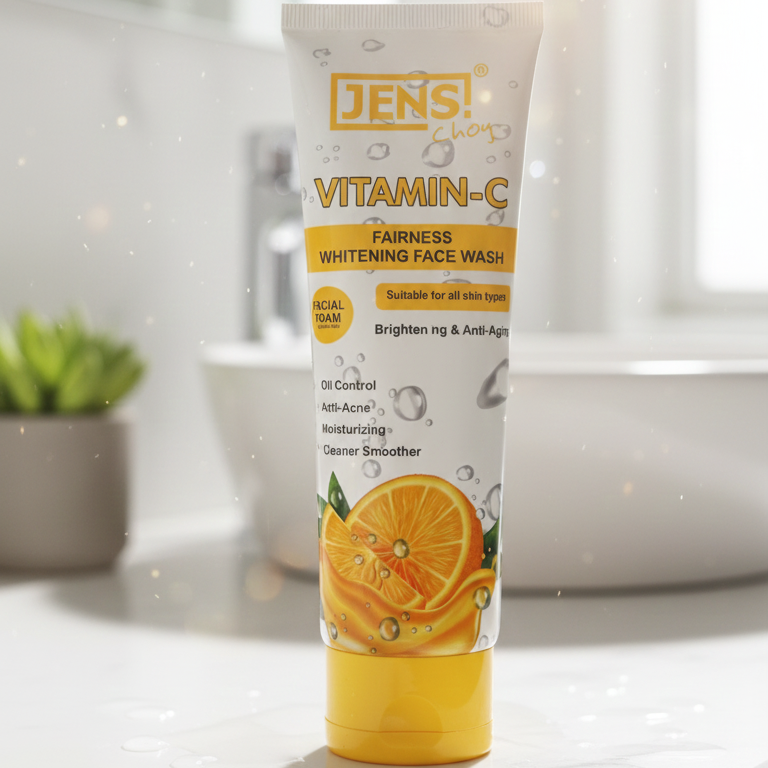69a52f59c7d00dc2b72f0d0713f92045 Jens Choy Vitamin C Fairness Whitening Face Wash Providing Gentle Cleansing With Brightening Care And Refreshing Finish - Image 2