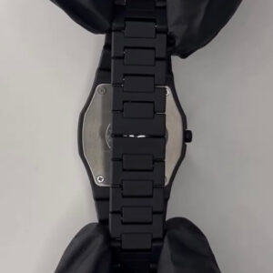 Full Black Aura Quartz Watch – Lightweight Analog Design, Premium Quality Finish, Stylish Wrist Watch for Men & Boys