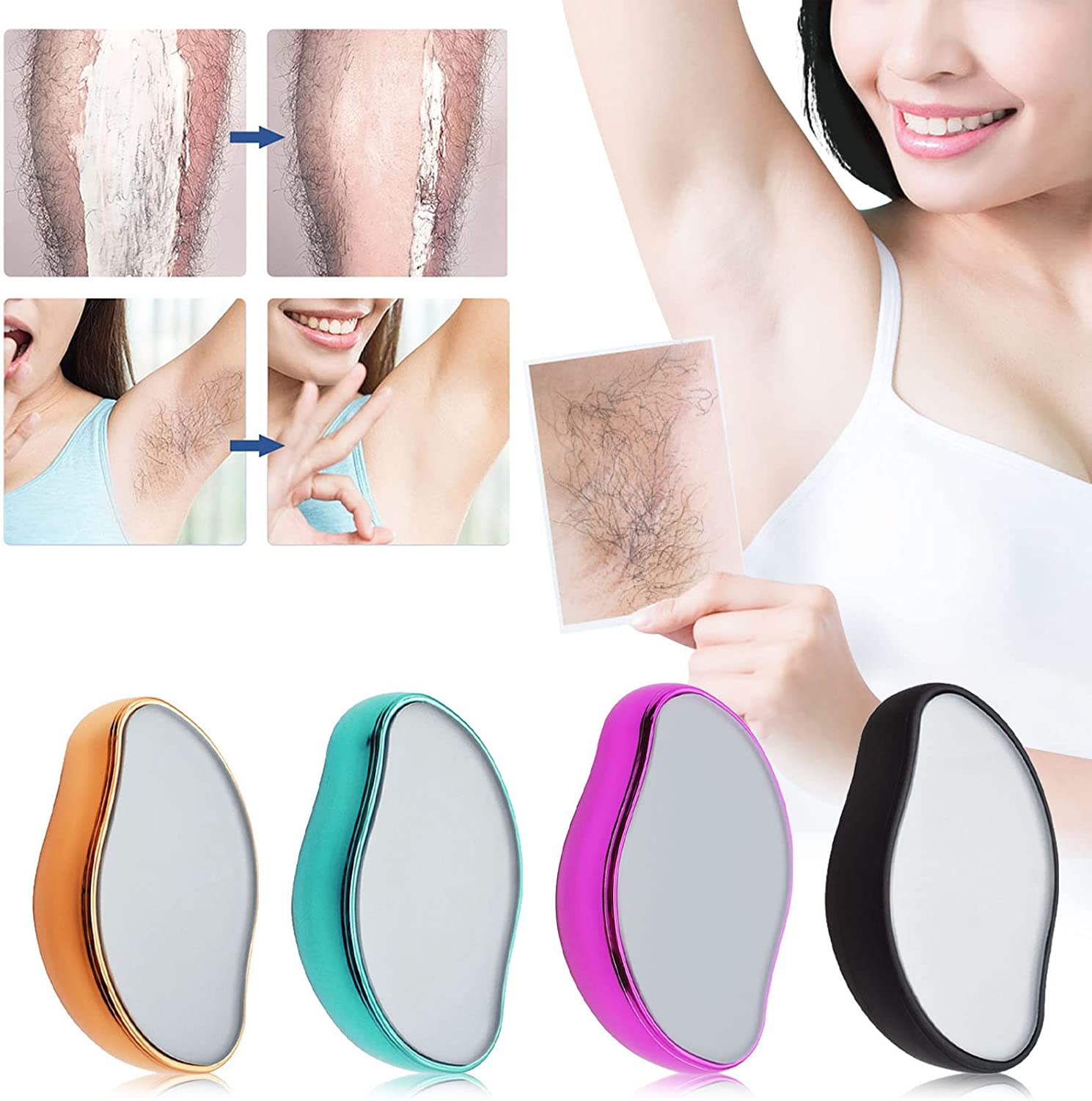 6b3c6c7e5972998143aa522039cb0ea1 Crystal Hair Eraser - Magic Crystal Hair Remover, Painless Hair Removal With Epilator Mini Hair Remover For Men And Wome