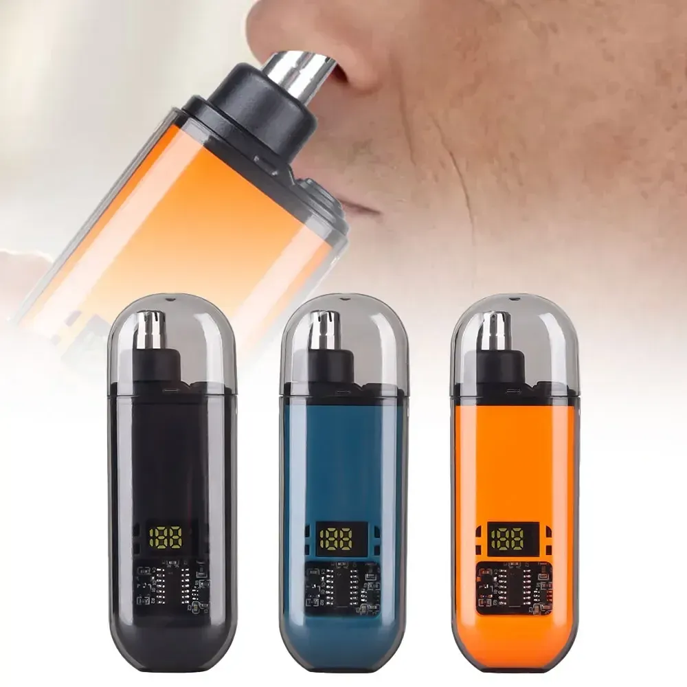 6bf2fd8140e212308703cd8c8f8c2495 Rechargeable Nose Trimmer Designed For Safe, Quick, And Effortless Hair Removal (Random Color)