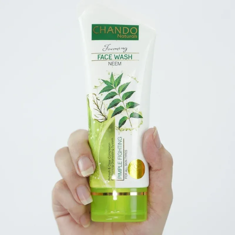 6db38ccf4a70d33750d1da580737d344 CHANDO Naturals Foaming Face Wash Neem – Pimple Fighting & Skin Purification - Image 2
