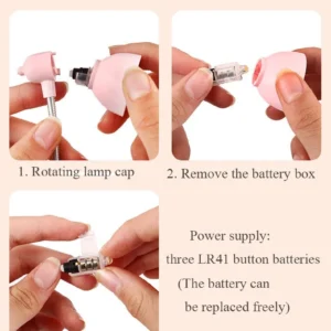 Mini LED Clamp Lamp – Portable USB-Powered Desk Light with Adjustable Flexible Neck, Strong Clamp Base, Eye-Friendly Fli