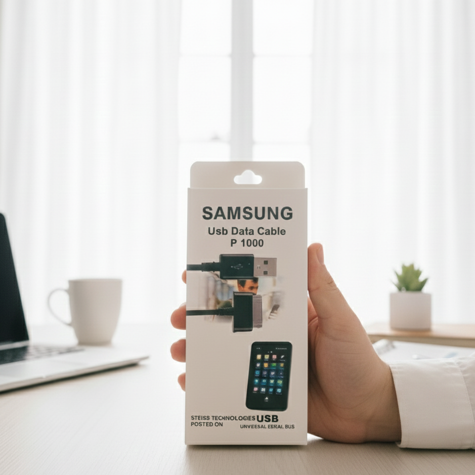 6de100499d1783cb4f0c318a074c95b7 Samsung Usb Data Cable P 1000 Durable Quality Reliable Utility Easy Connectivity - Image 2