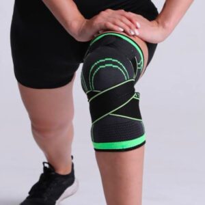 Knee Support Band For Pressure Weaving With 3D Weave Protection Against Injury Pressure Adjustable Knee Support For Men