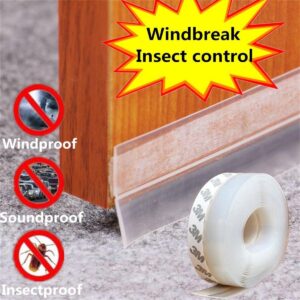 5 Meter Door Seal Tape – Strong Adhesive Weatherproof Strip for Doors & Windows | Soundproof, Dustproof, Anti-Draft & Ea