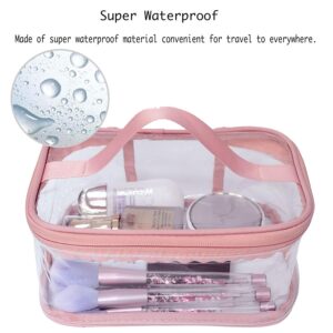 Cosmetic Organizer Makeup Brush Bag Cosmetics Transparent Multifunction Large Waterproof Portable Travel Makeup Cosmetic