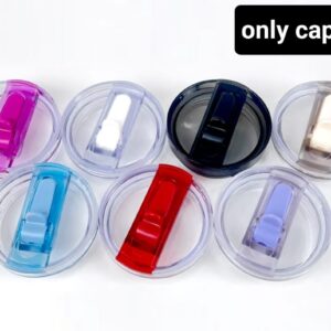 Leak-Proof Thumler Cap / Tumbler Lid – Durable, Portable, Secure Fit – Random Color