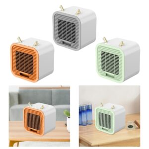 Portable Desktop Air Conditioning Fan | Three Gears Adjustable Strong Cold Air Fast Cooling USB Fan for Indoor Rechargea