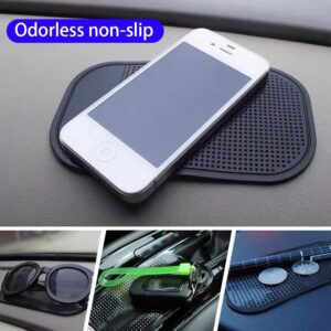 1 Pc Car Dashboard Sticky Pad | Anti-Slide Fixate Sticky Mat Pad for Car Dashboard | Anti-Slide Sticky Pad for Cell Phon