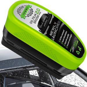 1Pc Oil Film Brush 2.0, Clear Vision Glass Cleaner, Clearview Shield Clear Vision Windshield Cleaner, Car Windows (With