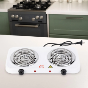 Double Electric Stove – Dual Hot Plate Cooker with Twin Coil Burners | Fast Heating, Energy-Efficient Electric Cooking S