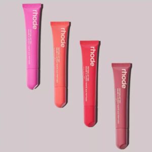 8 Colors Rhode Lip Care Series | Tinted Lip Balm | Lasting Moisturizing Blushes | Hydrated Lip Gel Oil | Pout Lips Long-