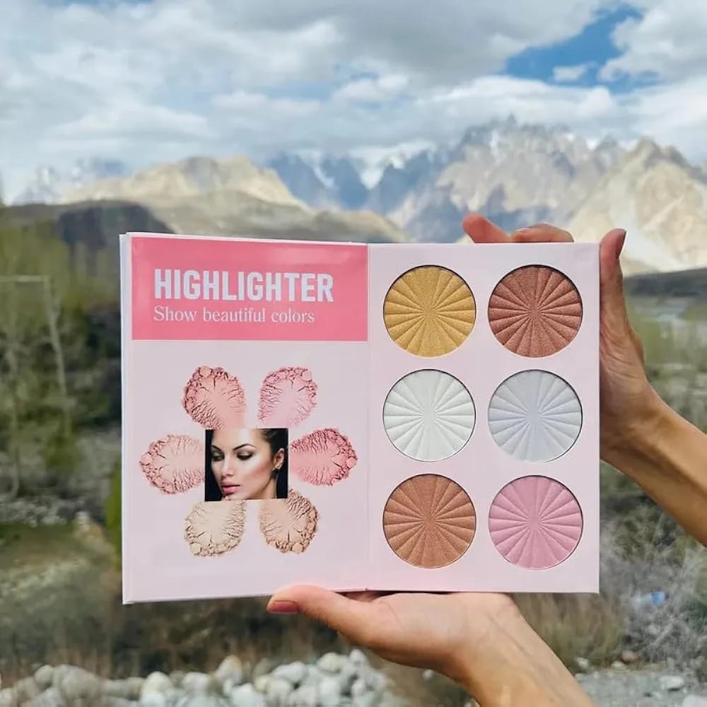744ca7b0dc8bdecb50d43c37017bd81e All In One Professional Makeup Palette Book – Complete 4 In 1 Beauty Kit With Highlighters, Contour, Eyeshadow, Blush, A - Image 4