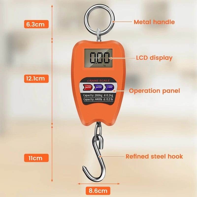 74f112b0515b91736c4e710c91ada029 Heavy-Duty Mini Crane Scale with LCD Display – Portable Digital Hanging Weight Scale for Industrial Lifting ( random col - Image 3