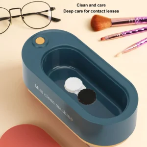 High-Frequency Vibration Ultrasonic Cleaner Machine – Portable Cleaning Device For Jewelry, Glasses, And Watches (Random