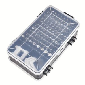 115-in-1 Precision Magnetic Screwdriver Set โ Stainless Steel Flat Head Repair Tool Kit for Phones, Computers, Laptops,