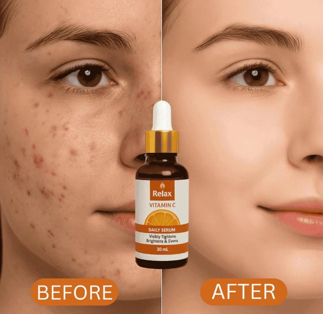 764c5aa05f9a021da0852a83dab9d11c Relax Vitamin C Daily Face Serum – Brightening, Anti-Aging & Hydrating Formula For Healthy Radiant Skin (30ml)