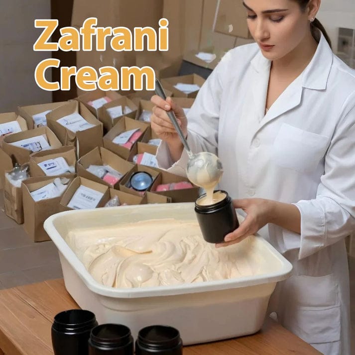 767a985e34aa5bedc0f0749942a0814c Zafrani Whitening Cream (250g) – Radiant Glow & Skin Repair - Image 3