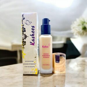 Kashee’s 24 Hrs High Coverage Foundation 20ml | Long Lasting Matte Finish | Lightweight Full Coverage Liquid Foundation