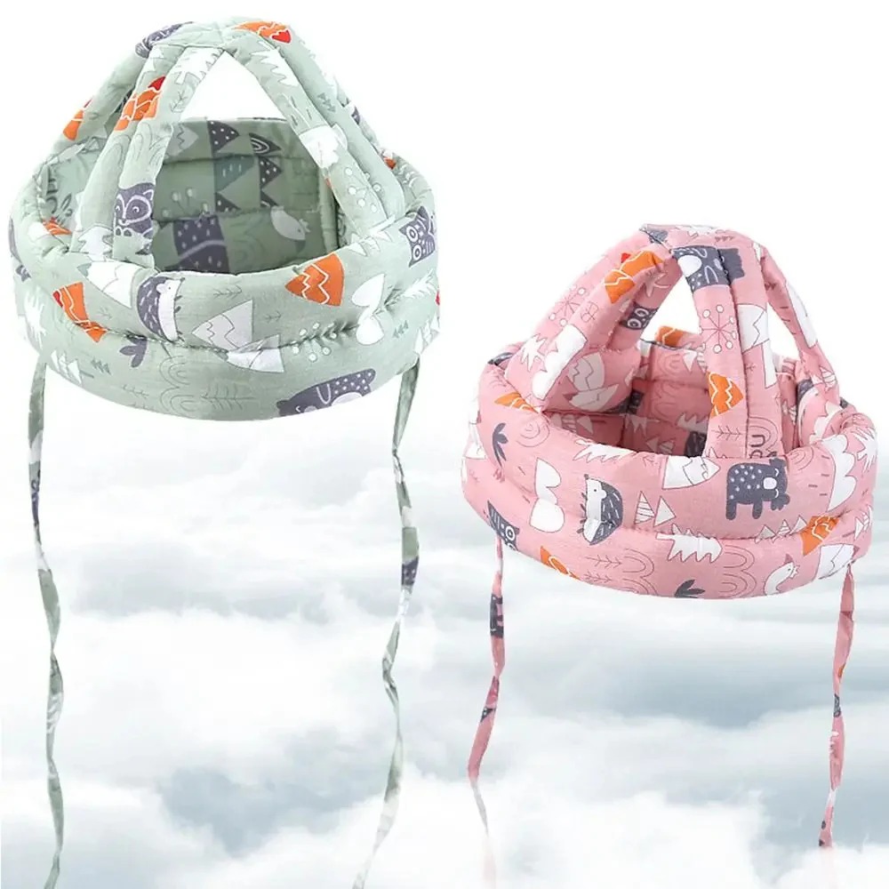 78a4b4128bb205a970b9790241943db2 Child Head Protection Cap – Adjustable Safety Helmet for Toddlers (Random color) - Image 4