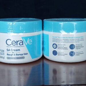 CeraVe SA Cream for Rough & Bumpy Skin – 12 oz (340 g) | Exfoliating & Moisturizing Cream for Very Dry, Textured Skin
