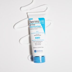 Dermive Oil Free Moisturizer 100ml – Lightweight, Non-Greasy Hydration For Oily, Combination, And Sensitive Skin