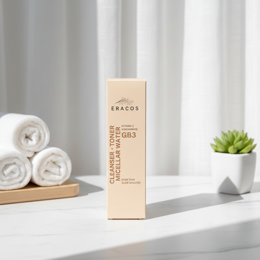 7a9d4db4959b38131f962e59507e7830 Eracos GB3 Cleanser Toner Micellar Water Gentle Formula Removes Makeup Clears Impurities Refreshes Skin Provides Smooth - Image 3