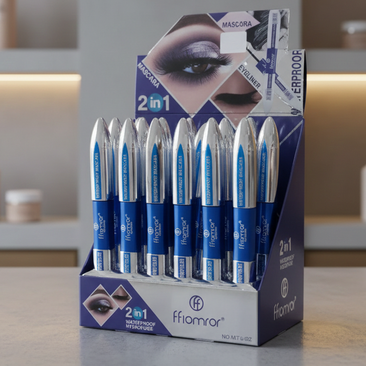 7d20a225286dcf30dbeb542ae6379119 Flormar 2-In-1 Mascara & Eyeliner | Volumizing Lashes & Precise Eye Definition