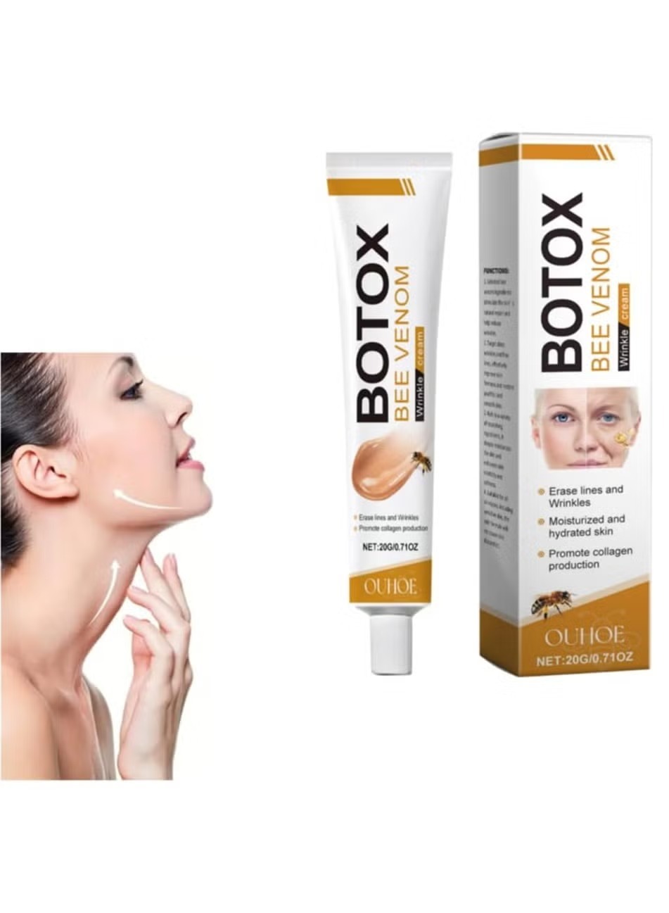 7d787d7ca813fba712a90c2d20b198a9 Botox Bee Venom Wrinkle Cream | Anti‑Aging Moisturizer | Collagen Boost | Reduce Wrinkles & Fine Lines 20gm - Image 4