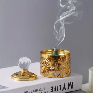 Incense Burner Home Incense Holder Incense Stick Holder Oud Burner Home Decor Incense Cones Container Antique Incense Ho