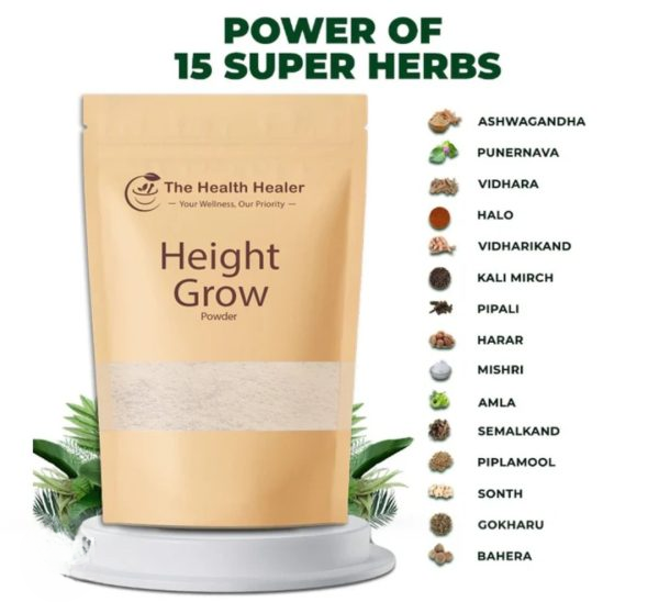 7e1ecd465af0e908bf80d67384ea121b The Health Healer Height Grow Powder – 100% Natural Height Increase Supplement (100 grams) - Image 2
