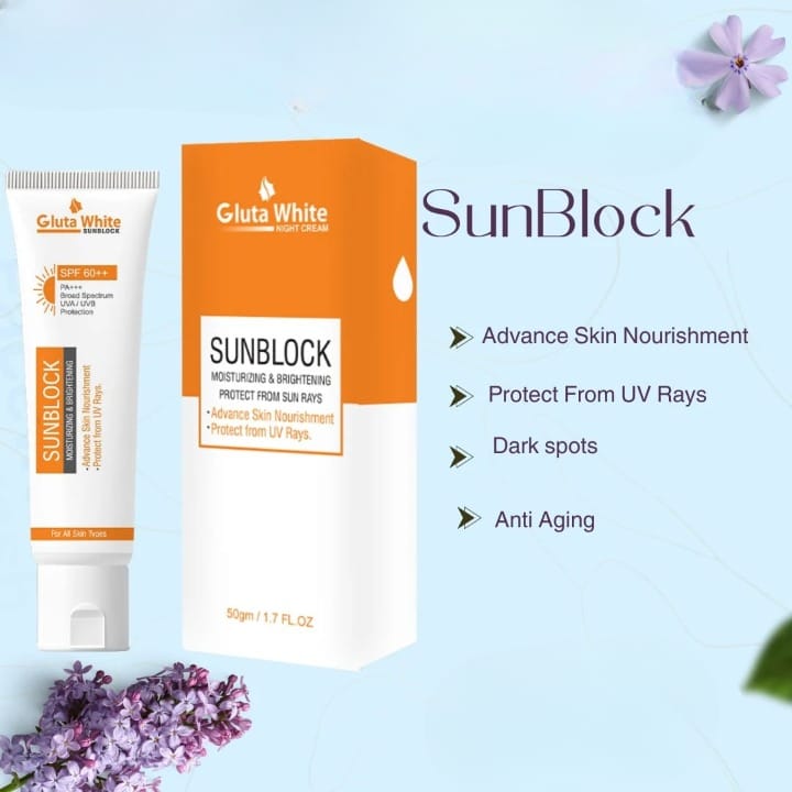 7ecfcb2506c30013f9919f2313c51296 Gluta White Advanced Sunblock SPF 60+ – Broad Spectrum UV Protection - Image 5