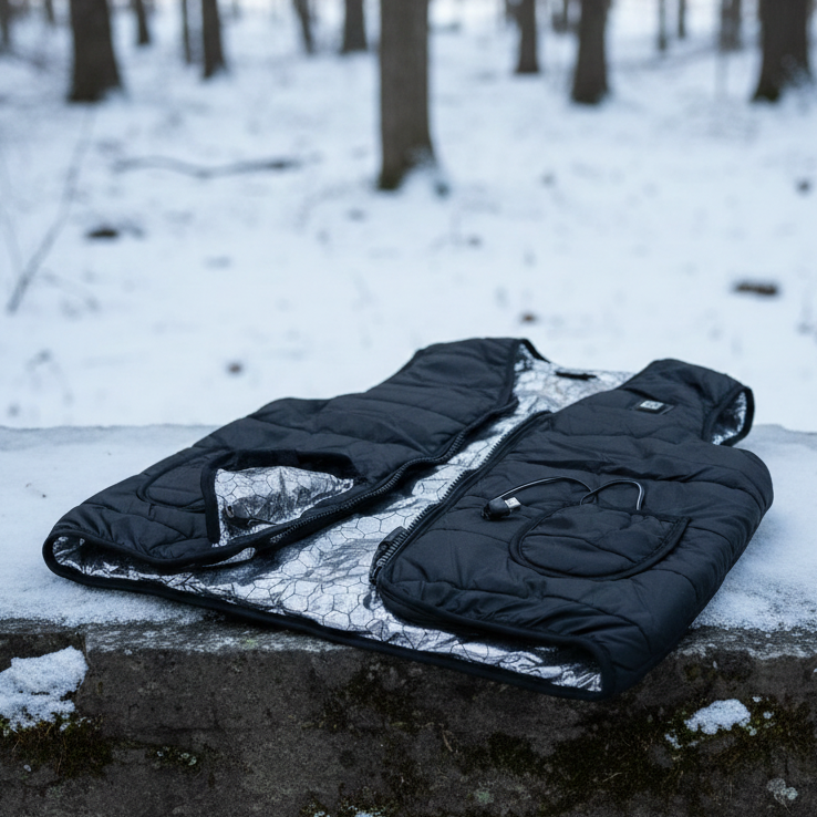7f296b2c6324c70a63a55171c6ca8def Heated Thermostatic Vest Safety USB Charging Heating And Constant Temperature Comfortable Wear