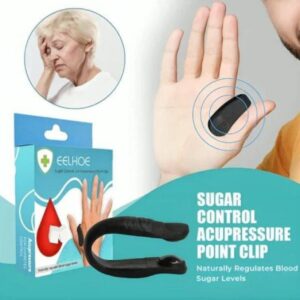 Magnetic Sugar Control Acupressure Point Clip For Natural Blood Sugar Balance