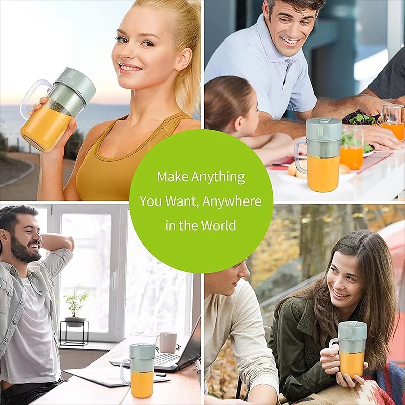800320b9a665381debd44e6ab0703d3d Professional Mini Juicer | USB Electric Portable Blender & Smoothie Maker | Stainless Steel Fruit Extractor with Straw - Image 3