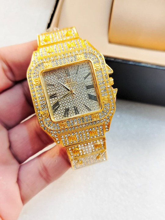 8012c2c931d9edfadff455d842201911 Ladies Stylish Stone Watch – Elegant Wristwatch with Sparkling Stones, Fashion Accessory for Daily Wear & Occasions - Image 3