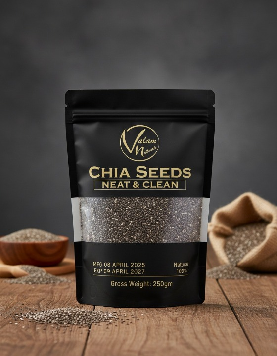 80721ad8ef29ebbfb289b83ff0676a6f Valam Naturals Chia Seeds – 100% Pure, Clean & Nutrient-Rich Superfood