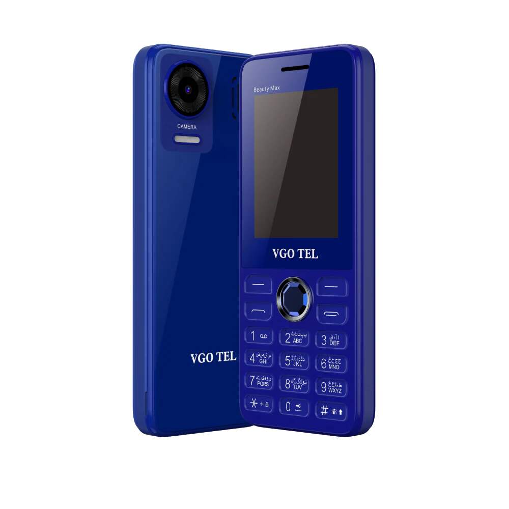80d3b7db2f3e3e879a3ce49fbc154e94 VGO TEL Beauty Max Feature Phone | 2.4" Display | Dual SIM | Digital Camera with Flash | Long-Lasting Battery & Slim Gla