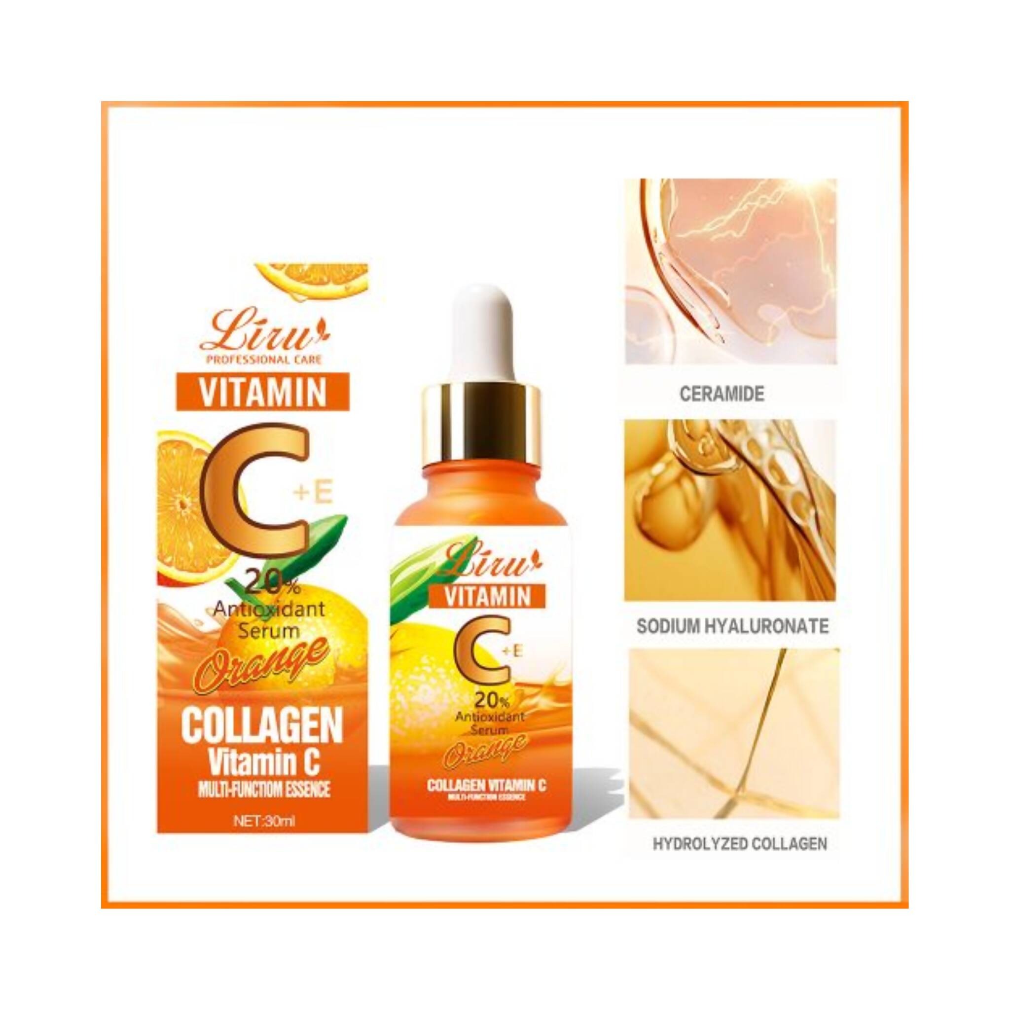 80f3c7b5b4ea853deed6fd66a3256965 Liru Professional Care Vitamin C+E Antioxidant Serum 30 ML - Image 4