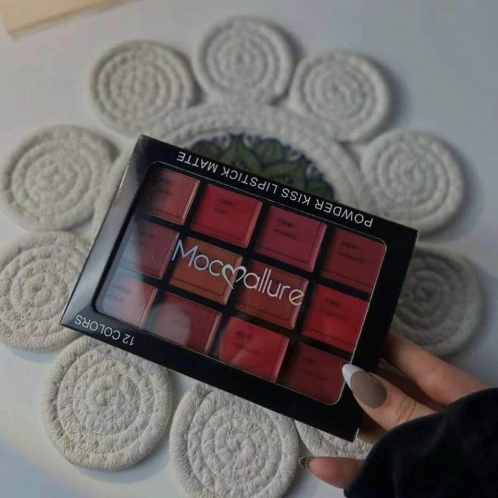 81494d37ee98426097555c36ade63a9f Mocallure 12-Color Lip Palette / Long-Lasting Professional Lip Kit For Every Mood