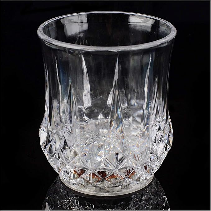 Single pcs - Lighting glass Led Flashing Water Inductive Rainbow Color Cup LED Glowing Water Mug Colorful Glowing Cup Po