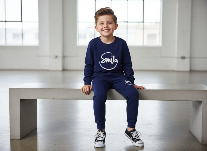 81abed5bfd195d749d3a75054a6f2b0c Tracksuit Co-Ord Set | Sweatshirt & Trouser 2-Piece Outfit for Boys & Girls – Comfortable, Stylish & Winter-Ready | For - Image 4