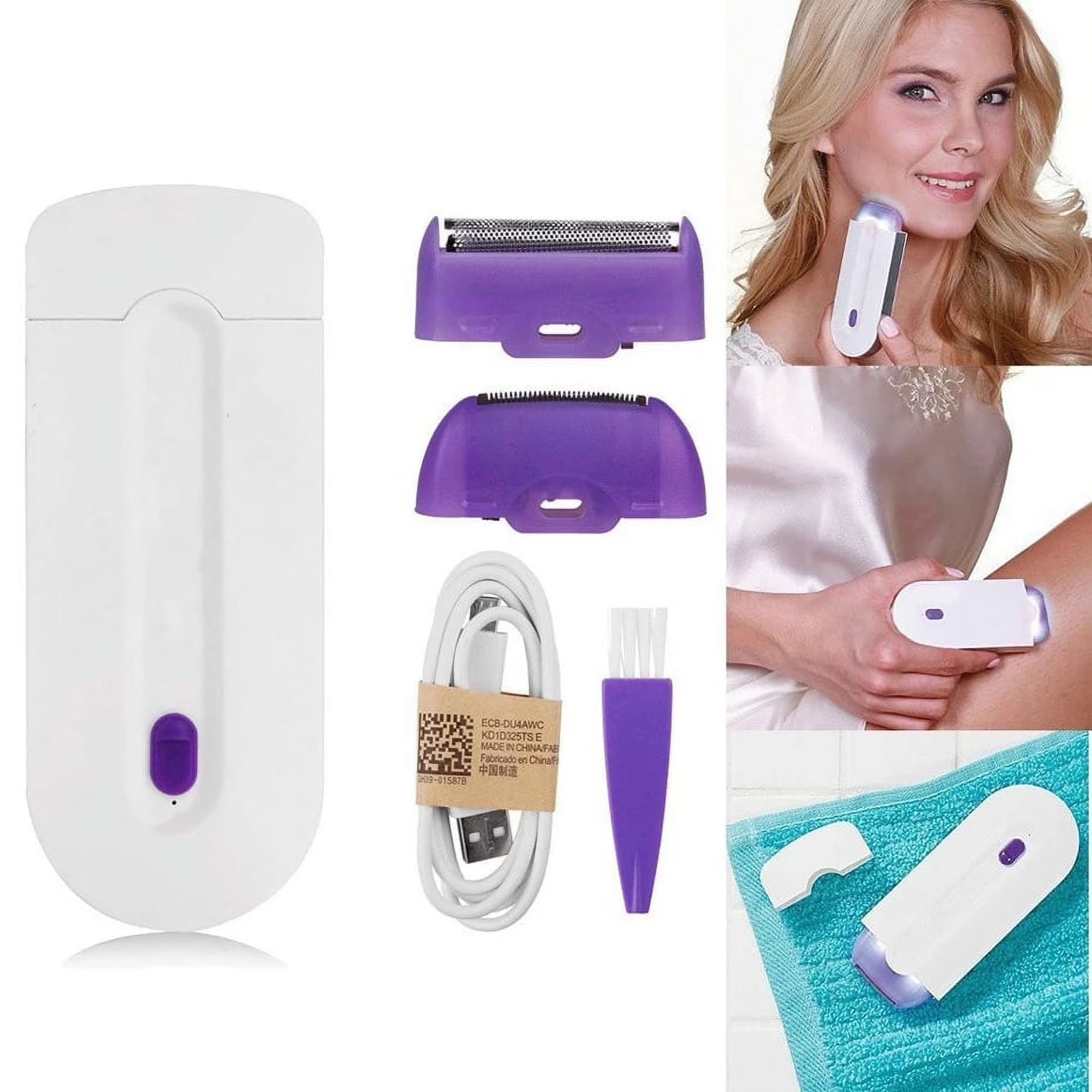 85c95de2b2580d13864f41294a5f152e Finishing Touch Laser Hair Removal | 2‑in‑1 Trimmer | Pain‑Free Electric Hair Removal for Women - Image 4