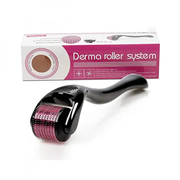 8841787775217e6a9d6a3aa7e5f8d696 Derma Roller 0.5mm Micro Needle for Skin Care, Hair Growth, Acne Scars & Anti-Aging - Image 2