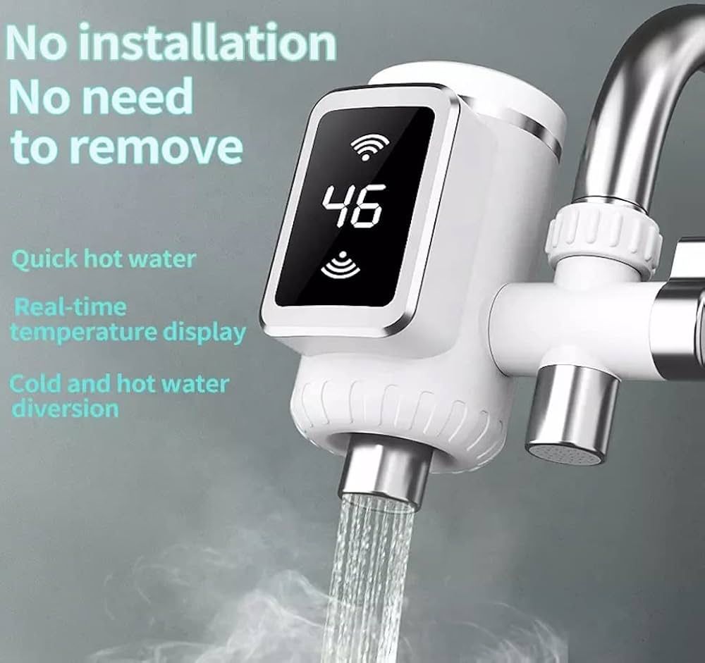 8acc25956e037e2b64378402f41a9d88 3000W Water Heater Faucet – Instant Heating Tap with Grow Free Installation for Home and Kitchen Use